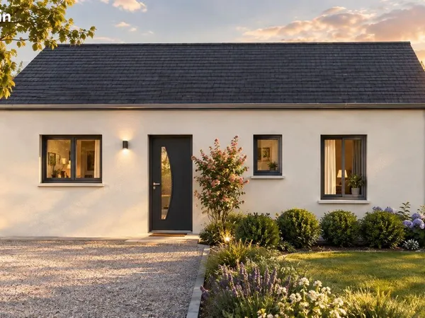 Projet de construction d'une maison 62.55 m² avec terrain à NOTRE-DAME-DES-LANDES (44)