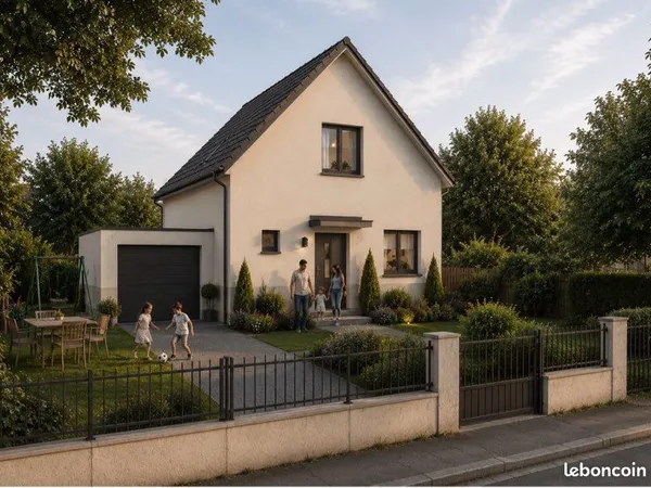 Maison 100 m² avec garage et terrasse - Illkirch-Graffenstaden