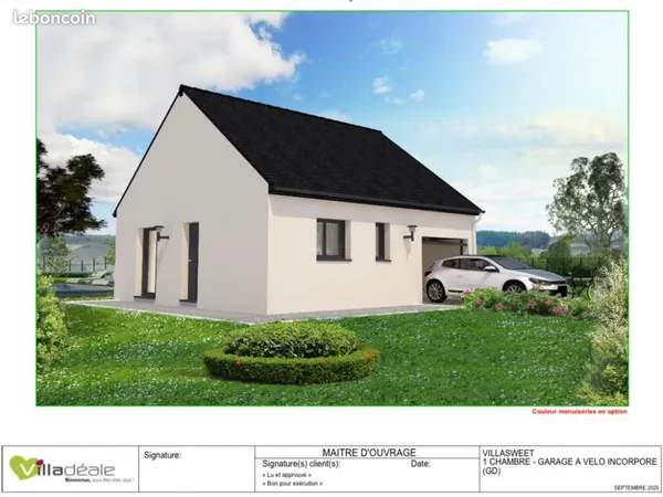 Maison 3 pièces 47 m²