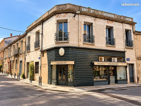 Montpellier Centre - Immeuble 631 m² avec cour et terrasse - Fort potentiel