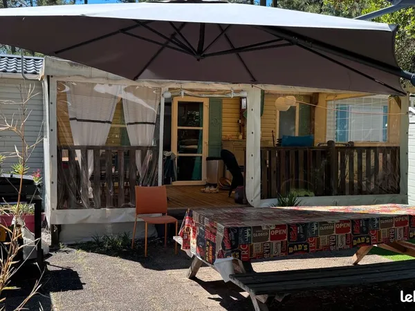 Urgent cause départ Mobil home à Claouey, presqu'ile du Cap Ferret