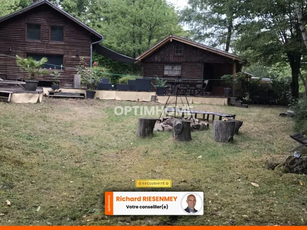 2 Chalets 3 pièces 42m² camping SAINT CHERON (91)