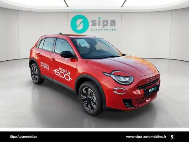 Fiat 600 t-gen 3 1.2 hybrid 110ch edct6 — photo 10