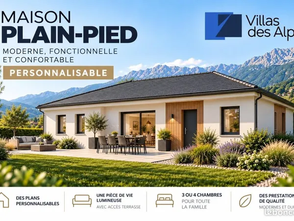 Maison 90 m² Chapareillan