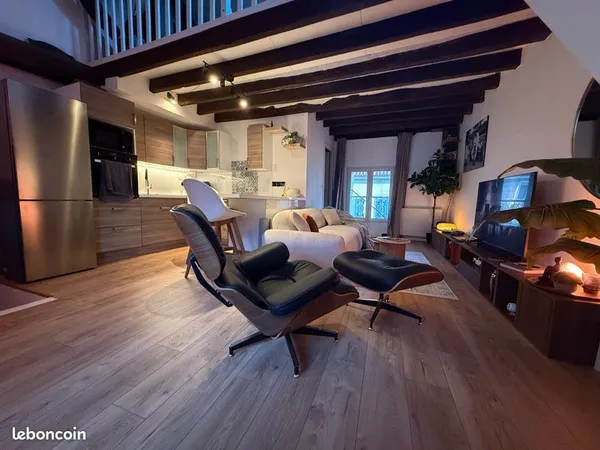Appartement type duplex meuble