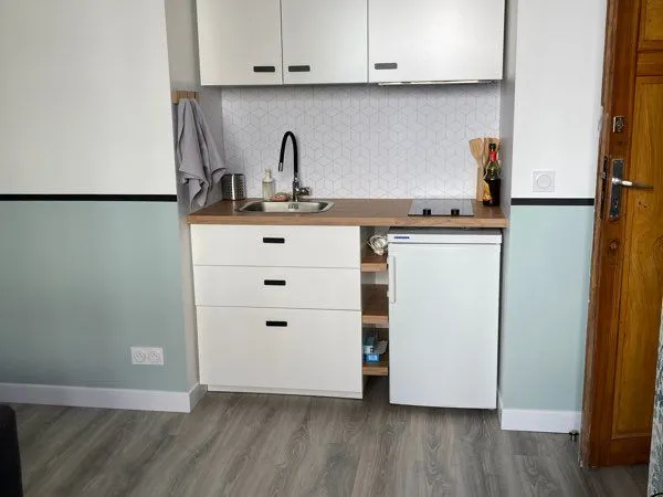 Studio 18 m² pour étudiant, proche plage