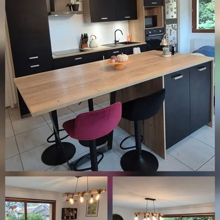 T2 52 m² - Dernier étage - Terrasse 10 m² - Vue Dent de Crolles