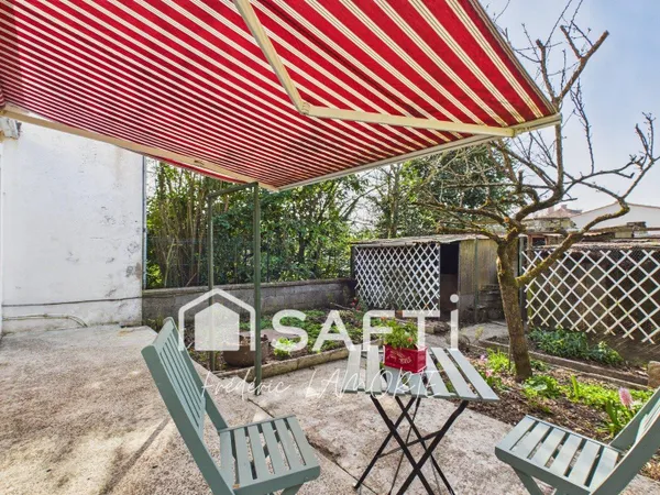 Maison 3 chambres - jardin - centre-bourg