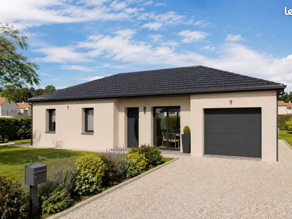 Projet de construction d'une maison 100 m² avec terrain à OZAN (01)