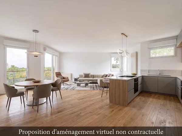 Appartement avec terrasse vue sur la Saône