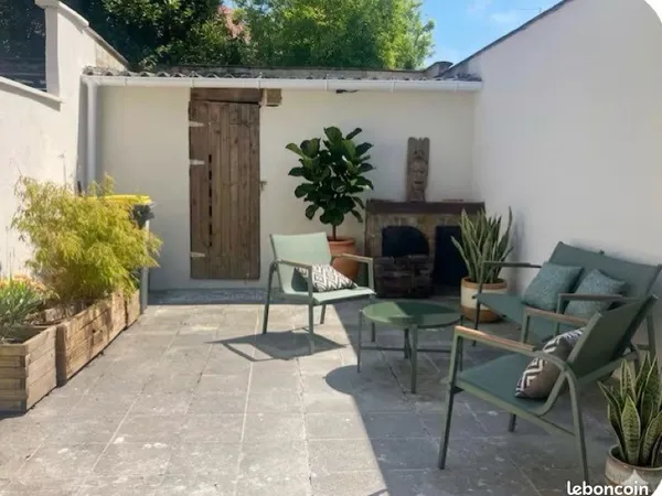 Maison 1930 rénovée — 94 m² — 4 chambres & terrasse plein sud — Marcq-en-Baroeul (Cinéma)