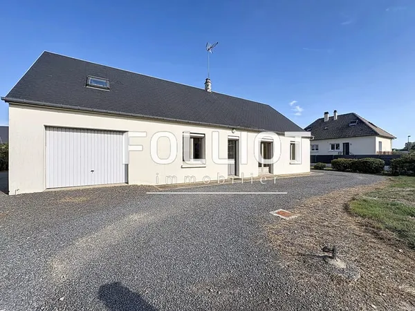 A VENDRE MAISON DE PLAIN-PIED SUR SAINT-SENIER-SOUS-AVRANCHES !