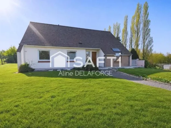 À vendre - Maison individuelle sur sous-sol complet à Averdoingt
