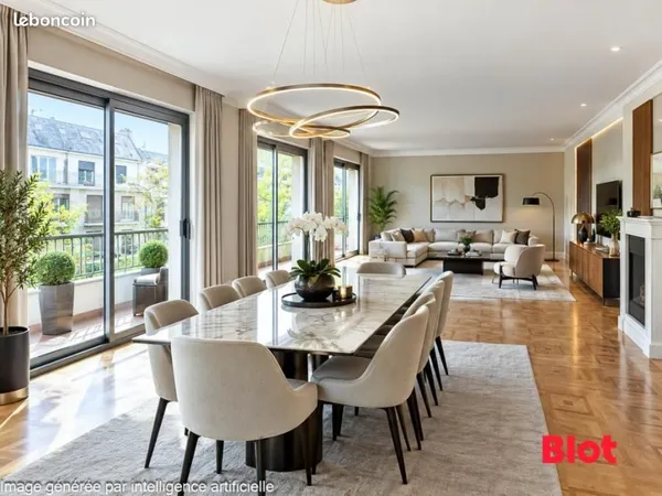 Appartement 5 pièces 152 m²