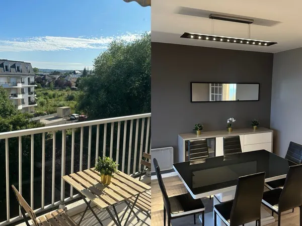 Joli appartement F2 meublé Thionville 71m2