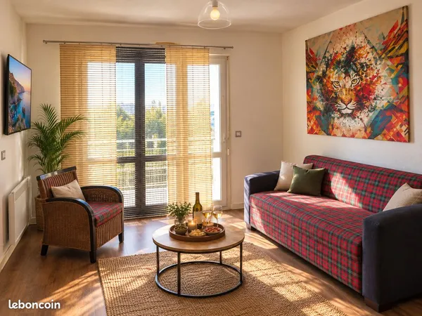 T2 avec deux terrasses quartier très calme
