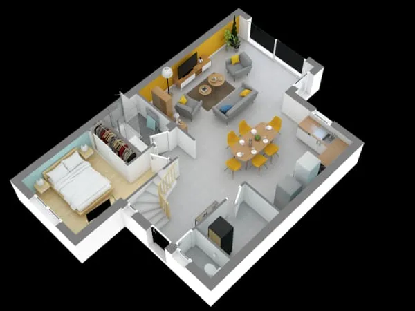 Maison neuve 5 pièces 98 m²