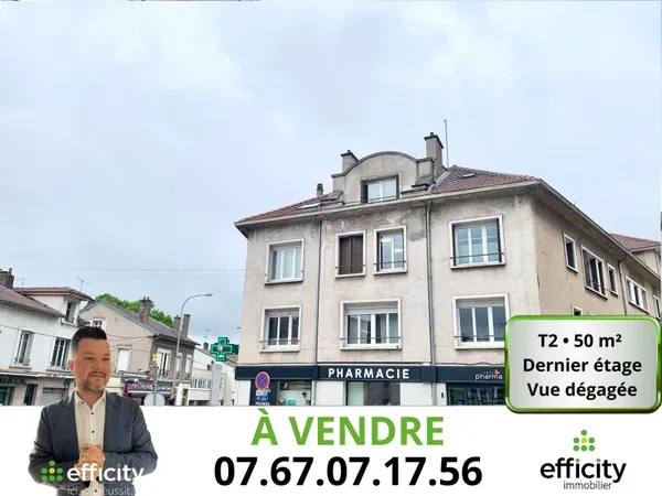 Appartement 2 pièces 50 m²