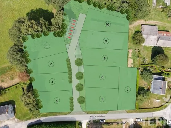 Terrain 379 m² Monterblanc