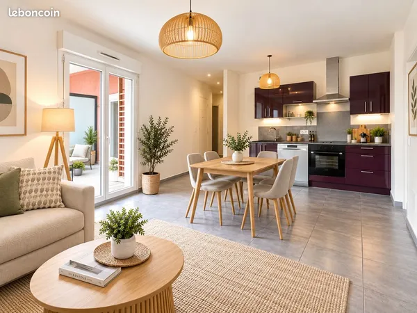 Appartement 3 pièces 55 m²