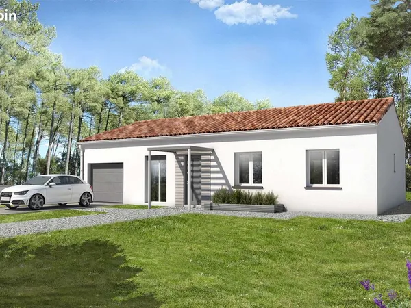 Maisons plain pied 3 chambres avec garage