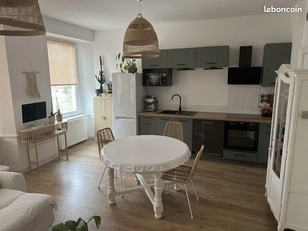 à louer - superbe t3 entièrement rénové - blamont