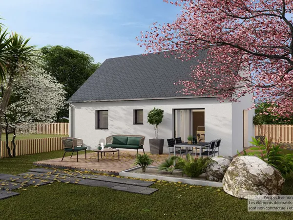 Maison 3 pièces 59 m²