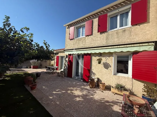 Maison mitoyenne T4 avec jardin