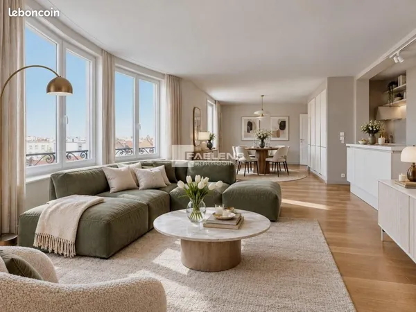 Appartement 5 pièces 124 m²