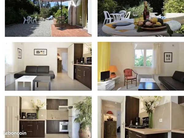 ST RAPHAËL Boulouris 2p REZ de VILLA