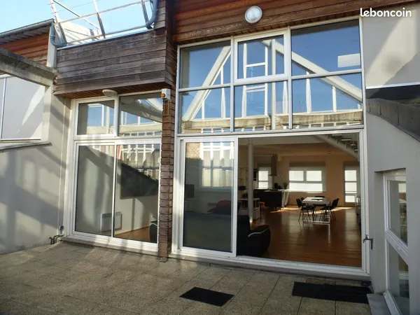 Loft d'architecte 155 m² + 50m² de terrasses