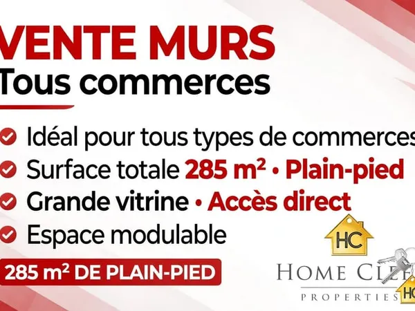 Vends murs en centre-ville de Cannes