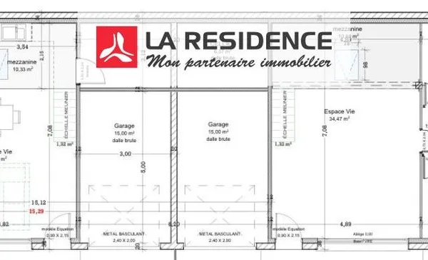 Immeuble 1 pièce 140 m²