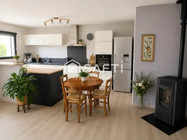 Maison de 2016, 90 m², 3 chambres