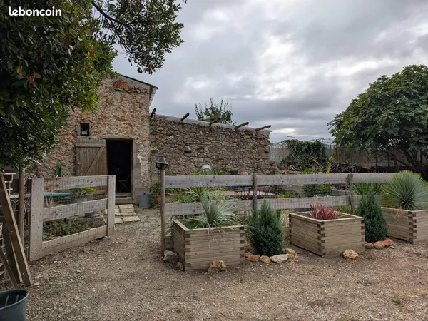 Terrain agricole plus maisonnette