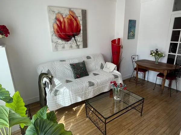 Chambre meublée dan T3 centre Saint Nazaire