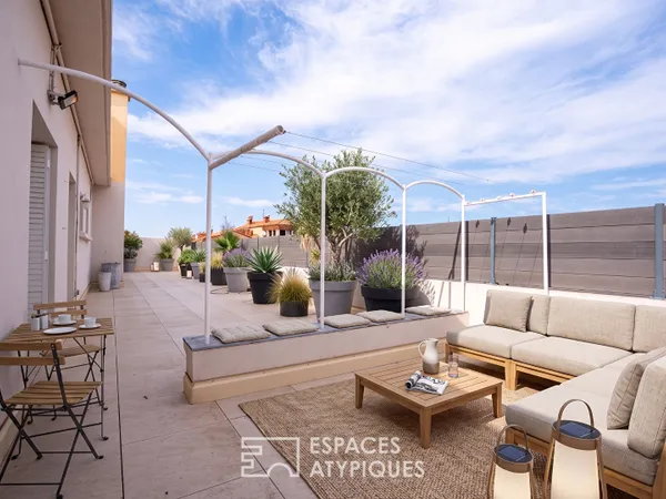 Appartement en dernier étage avec vue panoramique