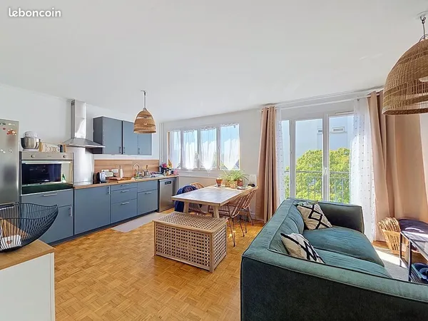 Appartement à louer 3 pièces 60 mètres carrés