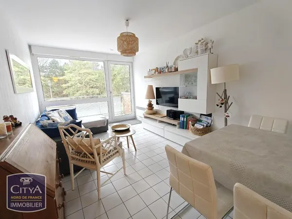Appartement meublé 3 pièces face à la pinède du Touquet