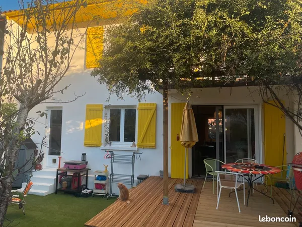 CIBOURE (64500) - Maison 105 m² + studio neuf indépendant 35 m²