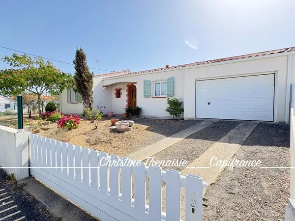 Maison à vendre 4 pièces Plain-Pied - 3 chambres - Garage - SAINT HILAIRE DE RIEZ (85)