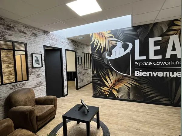 Location bureau individuel a l'annee dans espace coworking neuf & design