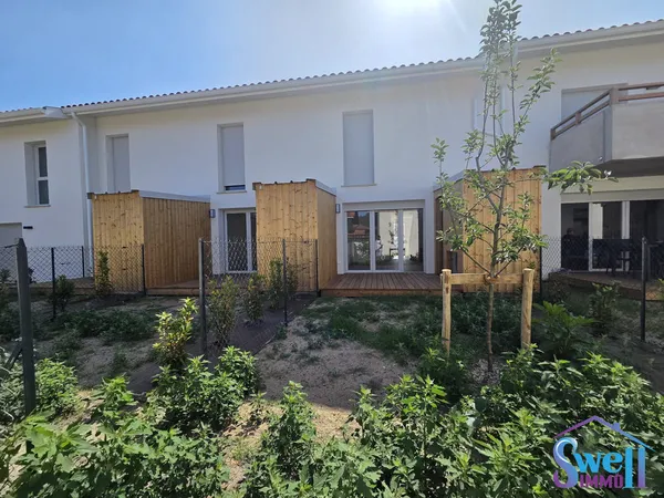 T3 duplex de 60,20m², terrasse, au coeur du village proche plag