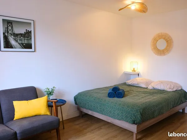 Studio Meublé Cosy en Centre-Ville de Boulogne sur Mer ✨ Idéal Étudiant/Jeune Actif