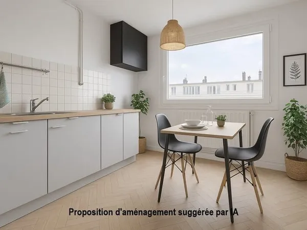 LILLE CENTRE & GARES - APPARTEMENT 3 PIECES A RAFRAICHIR - CAVE - PARKING EN OPTION