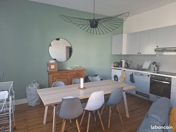 Colocation chambre avec salle de bain proche gare