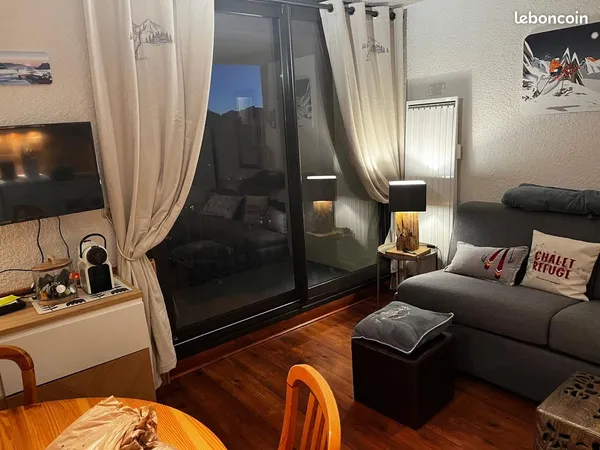 Vente appartement meublé Centre station St François Lonchamp - T2 plein sud avec grand balcon