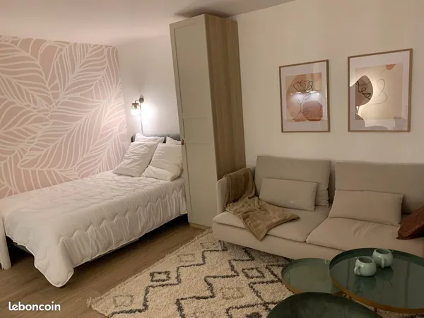 Studio, au pied du tram, Rénové, Meublé, Annemasse centre