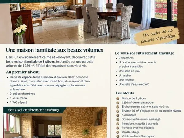 Maison à côté du Golf de L' Île d'Or - Idéale résidence secondaire