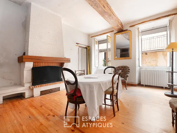 Maison de village avec jardin et garage